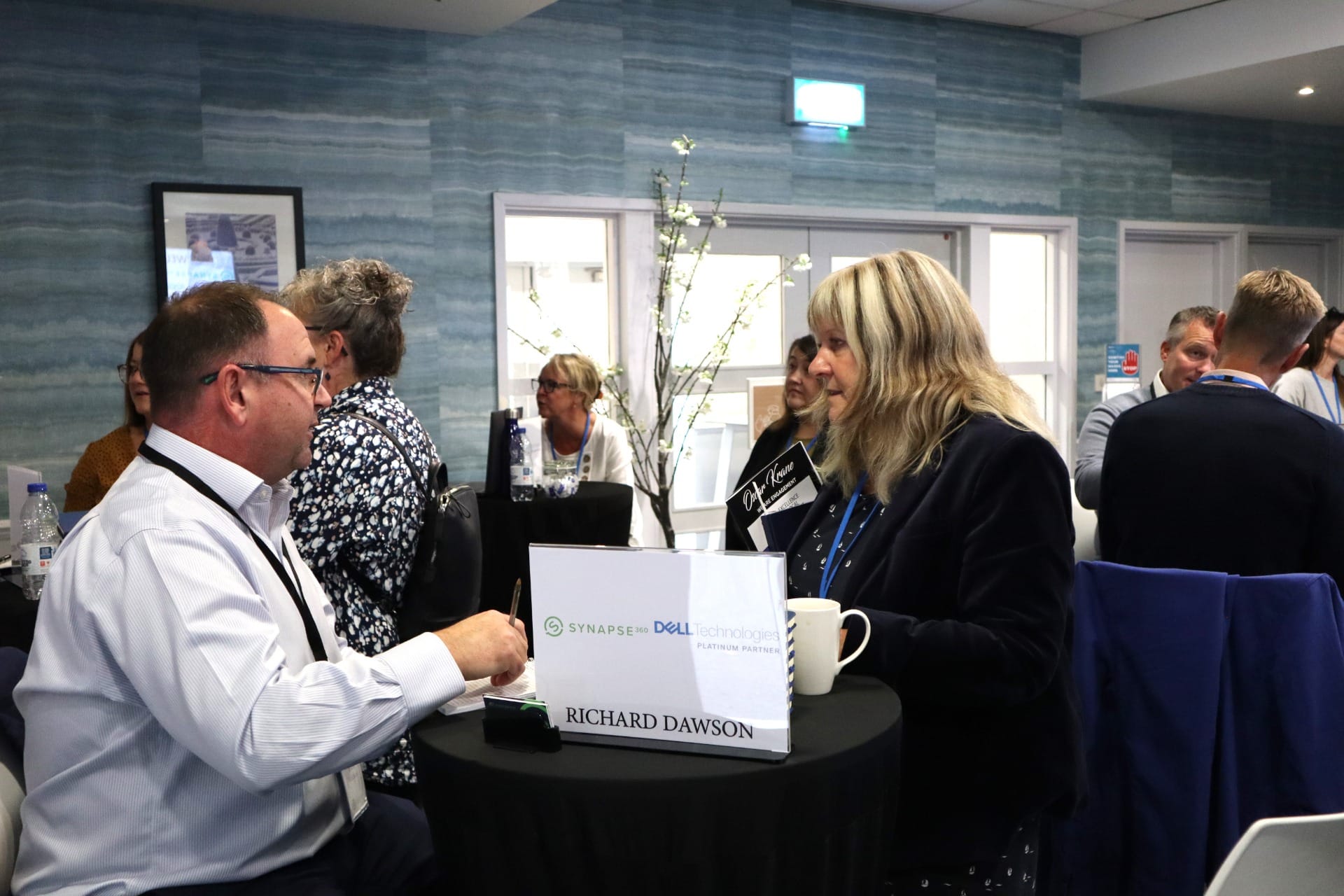 Richard Dawson in a one-to-one chat